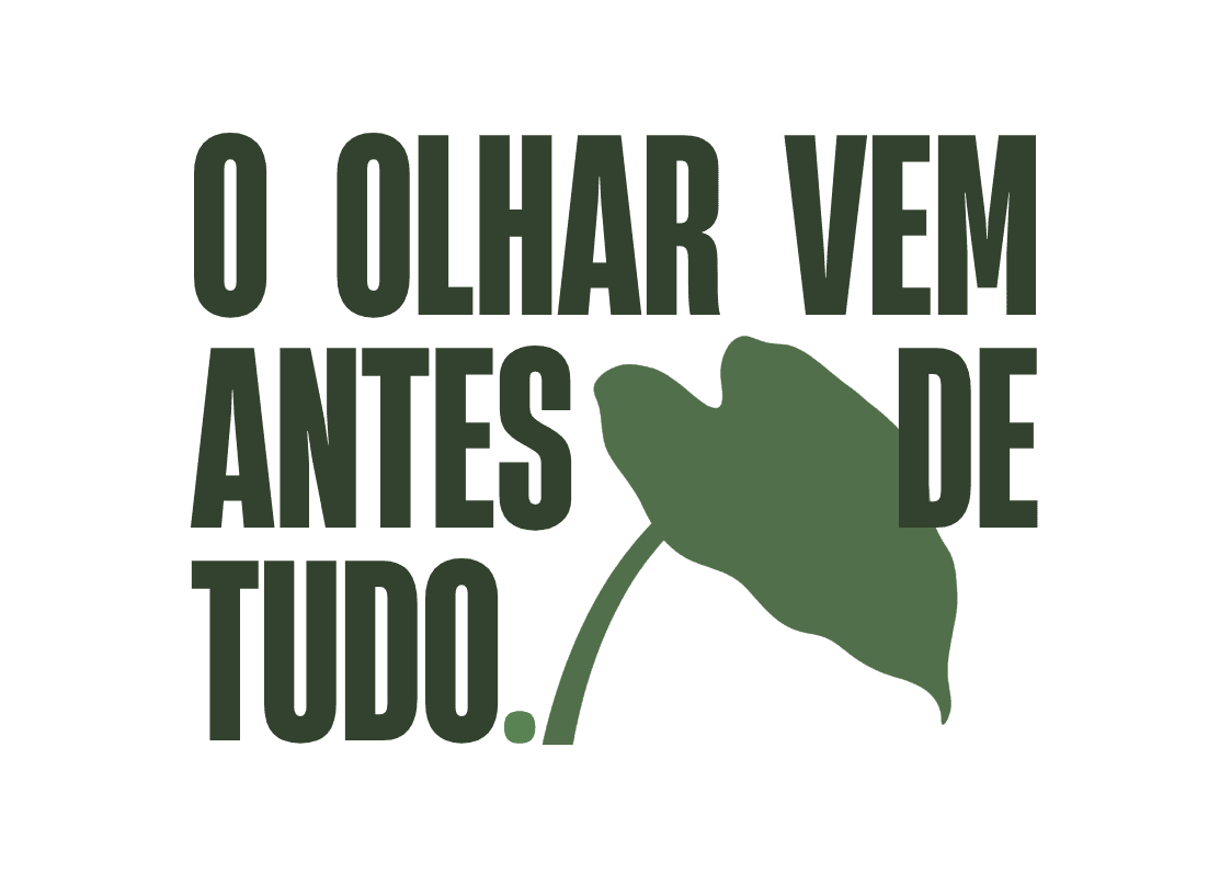 O olhar vem antes de tudo.